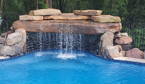 Adam's Lawn & Landscaping Calvert Maryland Gunite Pools