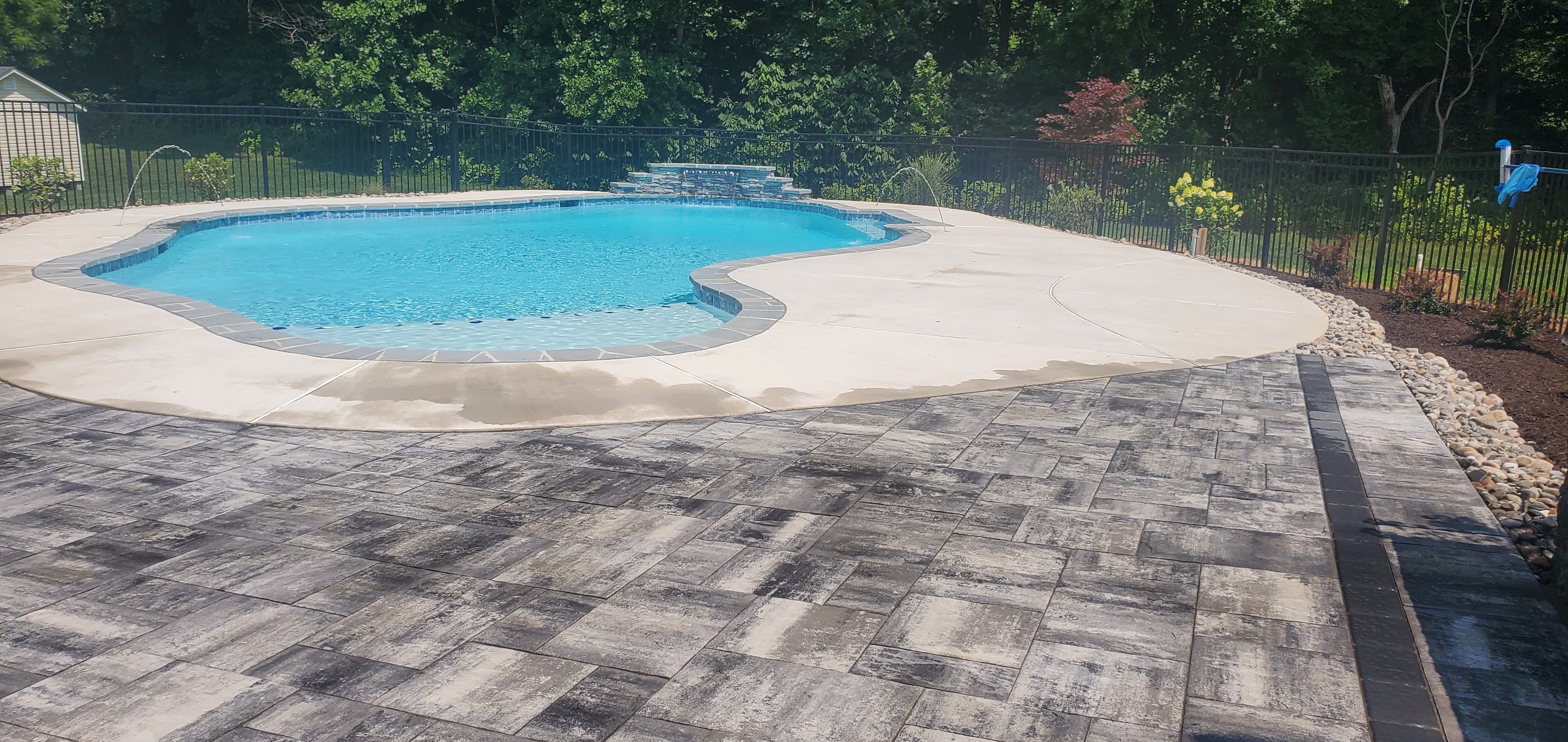 Adam's Lawn & Landscaping Calvert County Maryland Pool Builder