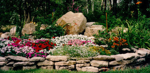 Adam's Lawn & Landscaping Charles County Flowers and Rocks